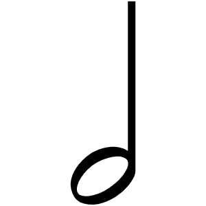 二分音符