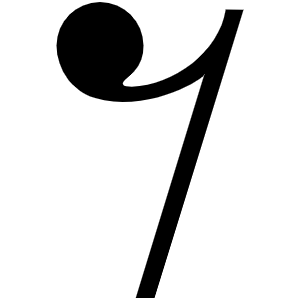 八分休符