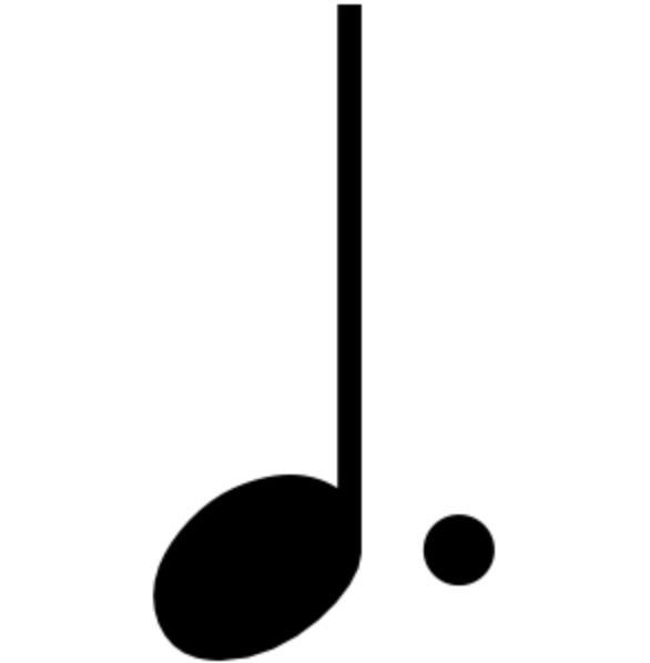 付点四分音符